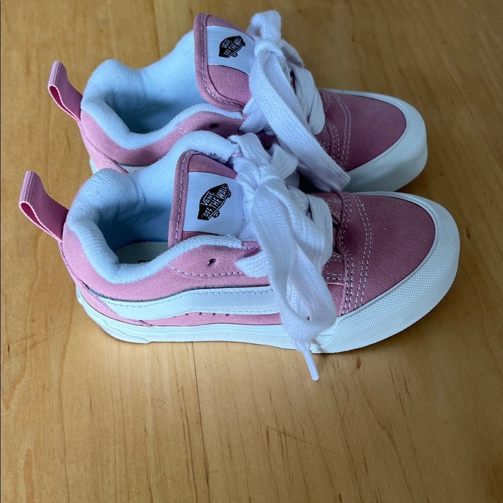 Vans Kids Sneakers in Pink and White New No Box - Picture 3 of 7